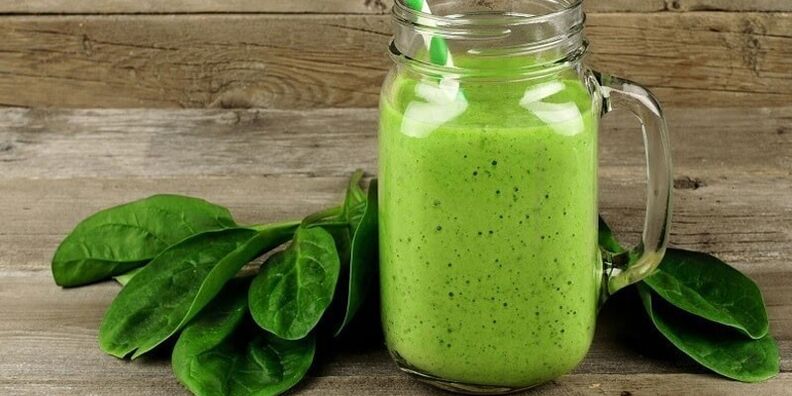 spinach slimming cocktail