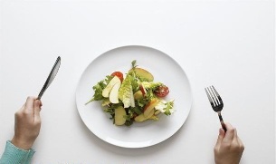 Food is small portions for weight loss